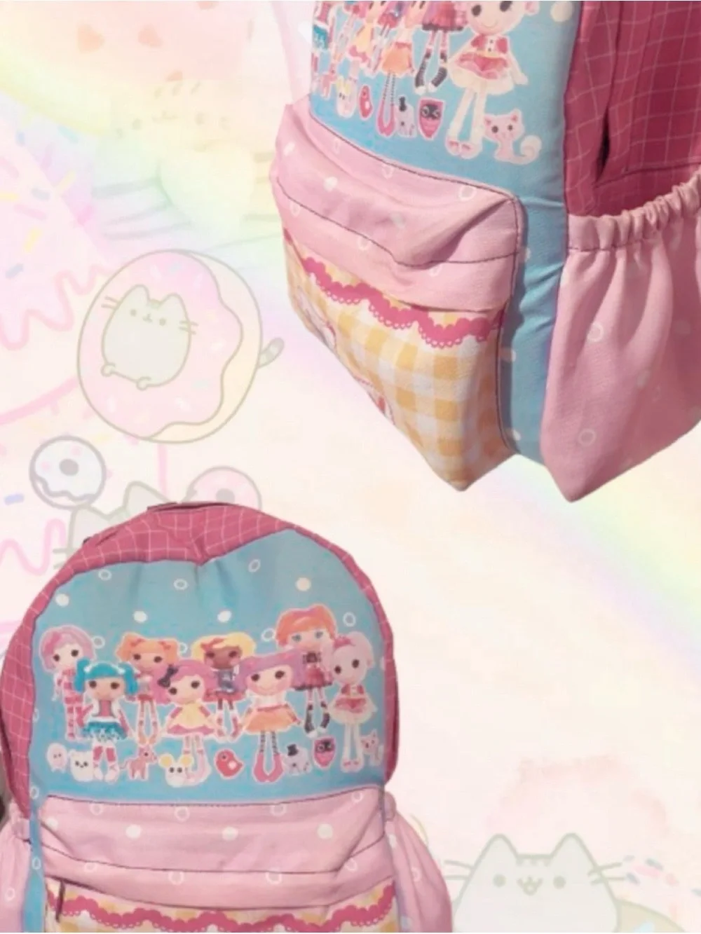 Pink Lalaloopsy Backpack - Cute Pink Character Design